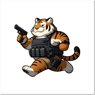 Tactical Tiger Posters and Art